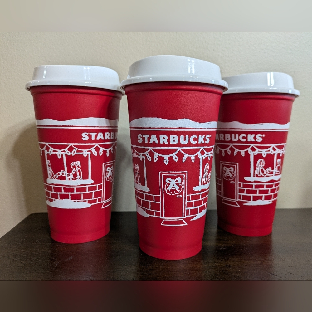 Starbucks 2025 Holiday Red‎ Cup & Lid